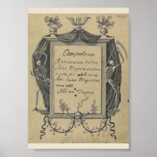 Vintag Occult Symbols Poster