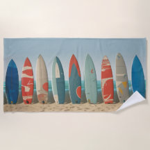 Vintag Ocean Beach Vibes Retro Summer SurfBoards