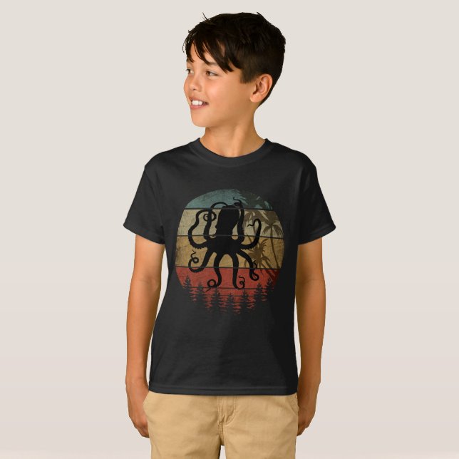 VINTAG OCTOPUS T-Shirt (Vorne ganz)
