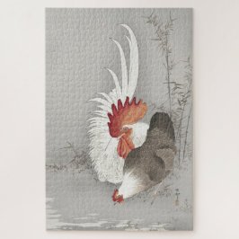 Vintag Ohara Koson Chicken and Rooster 1000 Stück Puzzle