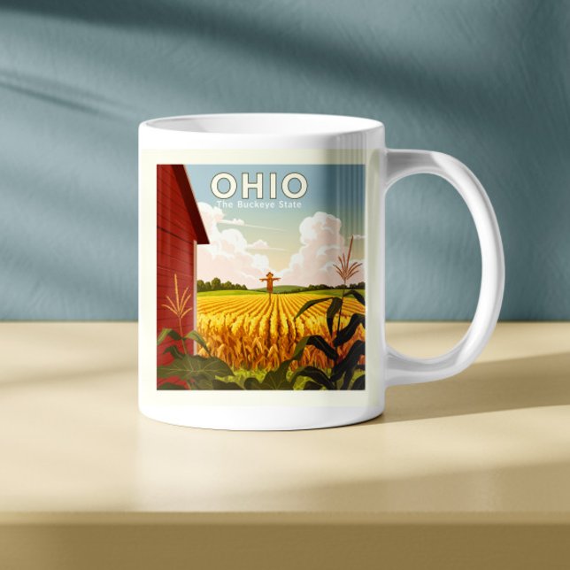 Vintag Ohio Kaffeetasse (Von Creator hochgeladen)