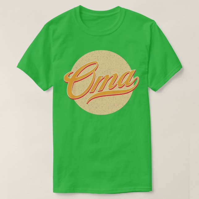Vintag Oma T-Shirt (Design vorne)