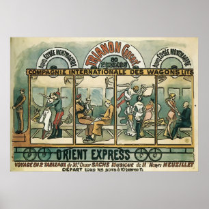 Vintag Orient Express Poster