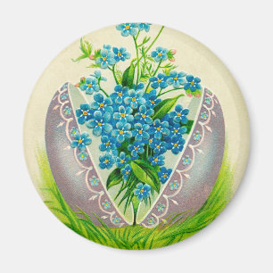 Vintag Ostern Ei Beste Ostern wünscht Gruß Magnet