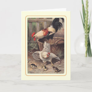 Vintag Ostern Feiertagskarte