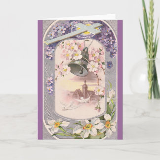 Vintag Ostern Feiertagskarte