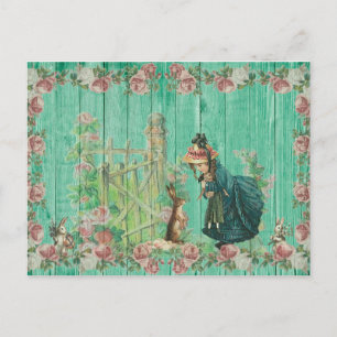 Vintag Ostern Feiertagspostkarte