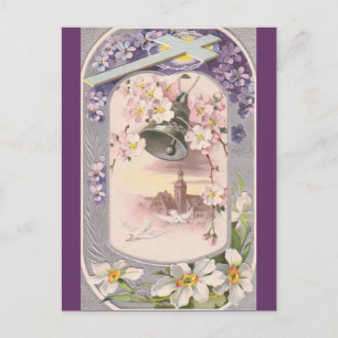 Vintag Ostern Feiertagspostkarte