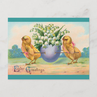 Vintag Ostern Feiertagspostkarte