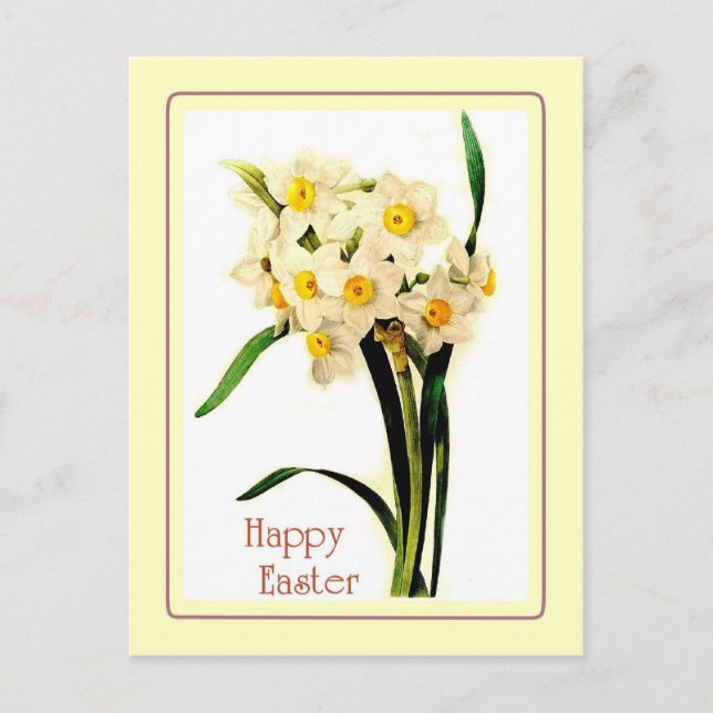 Vintag Ostern Feiertagspostkarte (Vorderseite)