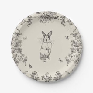 Vintag Ostern Pappteller