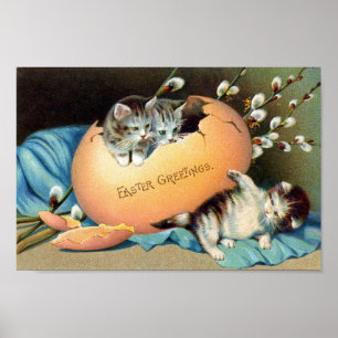 Vintag Ostern Poster