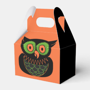 Vintag Owl Gefälligkeitsbox Geschenkschachtel