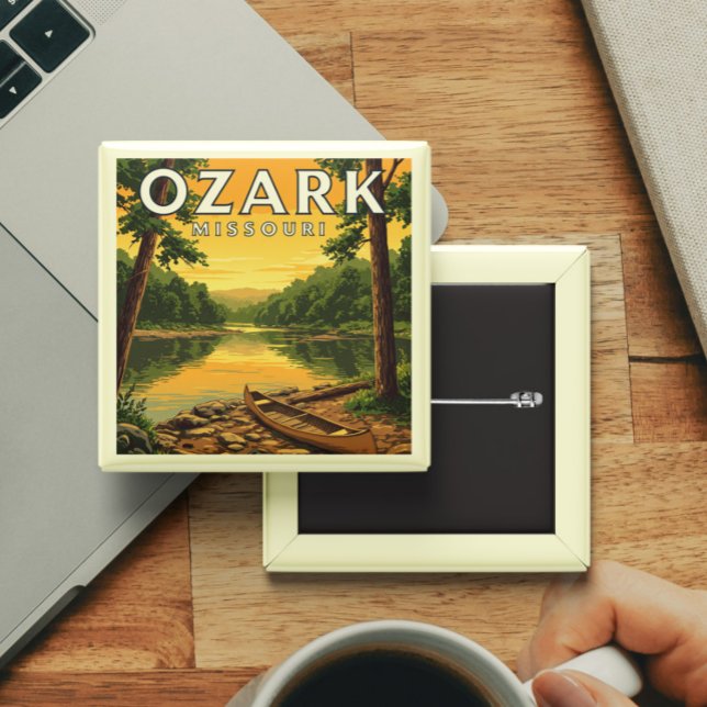 Vintag Ozark Missouri Button (Von Creator hochgeladen)