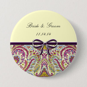 Vintag Paisley Button