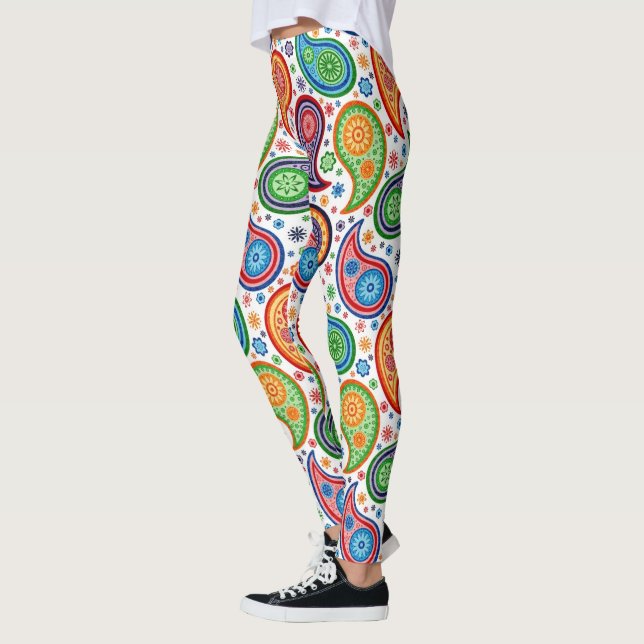 Vintag Paisley Pattern Leggings (Links)