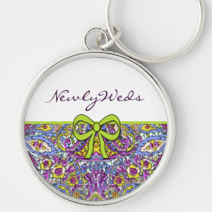 Vintag Paisley Schlüsselanhänger