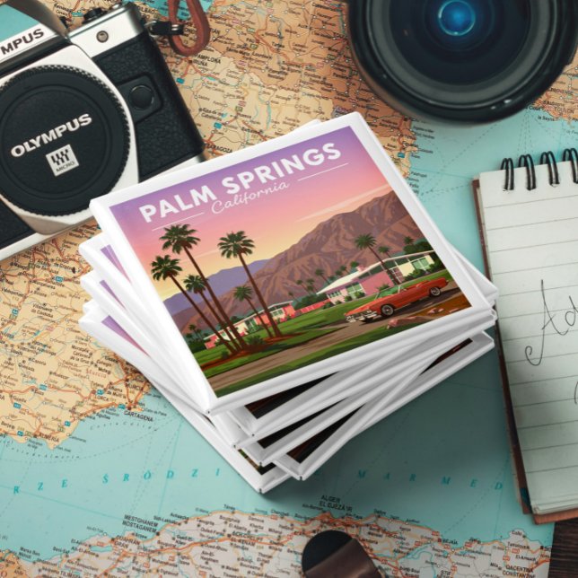 Vintag Palm Springs California Magnet (Von Creator hochgeladen)