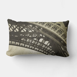 Vintag Paris Eiffel Tower Lumbar Pillow Lendenkissen