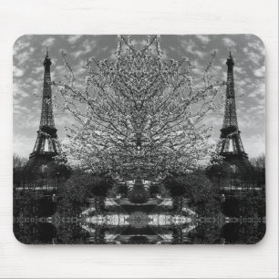 Vintag Paris Eiffel Tower Mouse Pad Mousepad