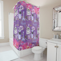 Vintag Paris Fashion Victim - Glitzer Design