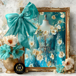 Vintag Paris Frankreich Ballerina Fashion Decoupag Seidenpapier