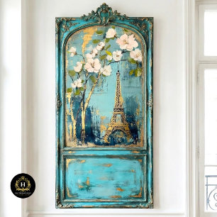 Vintag Paris Frankreich Eiffel Tower Decoupage Seidenpapier