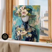 Vintag Paris Frankreich Mannequin Fashion Decoupag