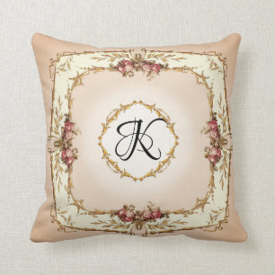 Vintag Paris Französisch Wasserfarbe Dusty Pink R Kissen