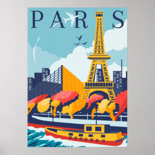 Vintag Paris Poster