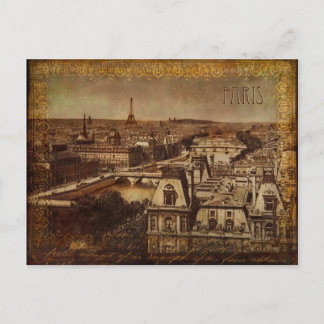 Vintag Paris Postkarte