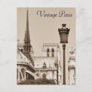 Vintag Paris Postkarte
