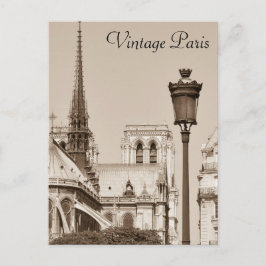 Vintag Paris Postkarte