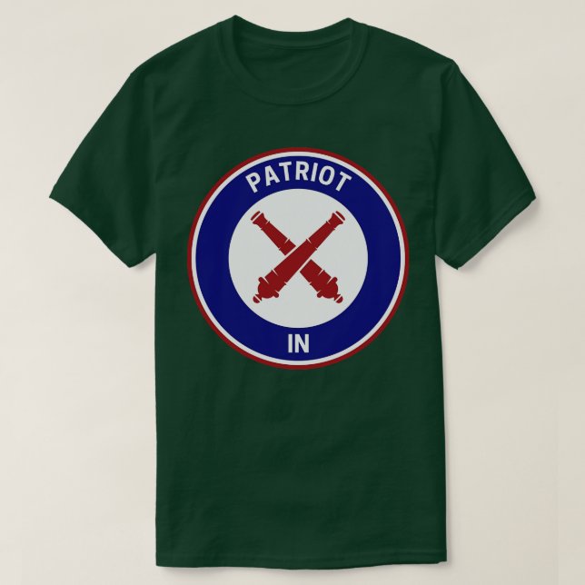 Vintag Patriot Indiana T-Shirt (Design vorne)