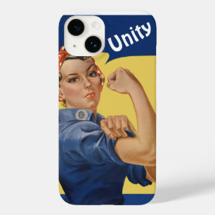 Vintag Patriotic Rosie der Riveter, wir können es Case-Mate iPhone 14 Hülle