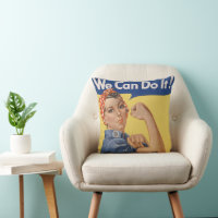 Vintag Patriotic Rosie der Riveter, wir können es 