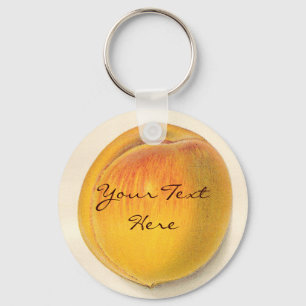 Vintag Peach Schlüsselanhänger