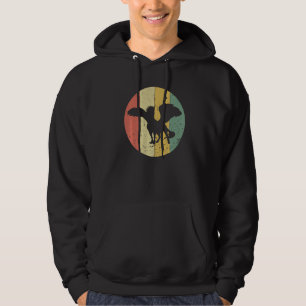 Vintag Pegasus Retro Pegasus Silhouette 80er 90s S Hoodie