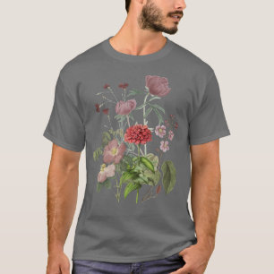 Vintag Peña Rose Garden Blume Pflanze Piazza della T-Shirt