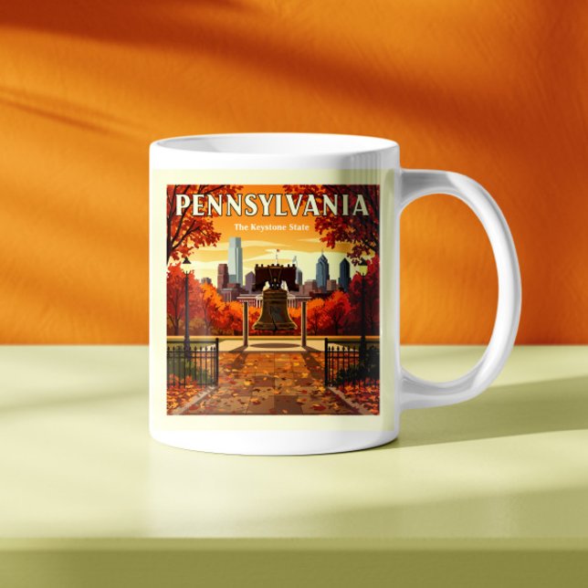 Vintag Pennsylvania Kaffeetasse (Von Creator hochgeladen)