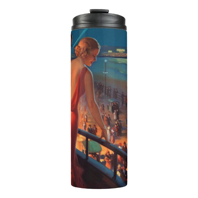 VINTAG PENNSYLVANIA RAILROAD THERMOSBECHER (Vorderseite)