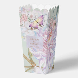 Vintag Peony Wedding Popcorn Geschenkschachtel