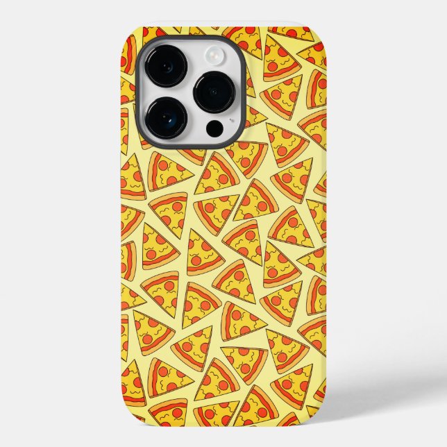Vintag Pepperoni Pizza Slices Case-Mate iPhone Hülle (Rückseite)