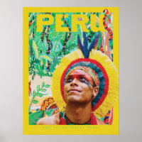 Vintag Peru-Poster