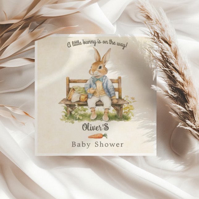 Vintag Peter Rabbit Baby Dusche Serviette (Von Creator hochgeladen)
