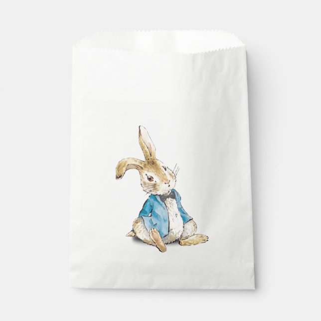 Vintag Peter The Rabbit Tale Babydusche Geschenktütchen (Vorderseite)