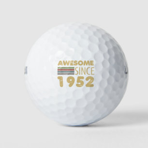 Vintag Phantastisch 1952 70. Geburtstag Golfball
