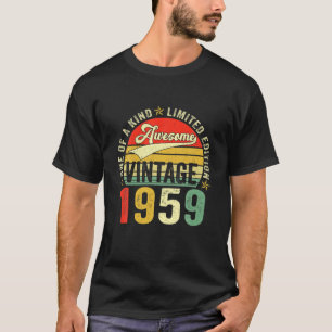 Vintag Phantastisch 63 Jahre alt 1959 63 Geburtsta T-Shirt