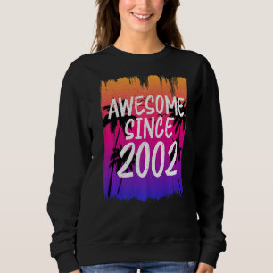 Vintag Phantastisch seit 2002 Retro Sweatshirt