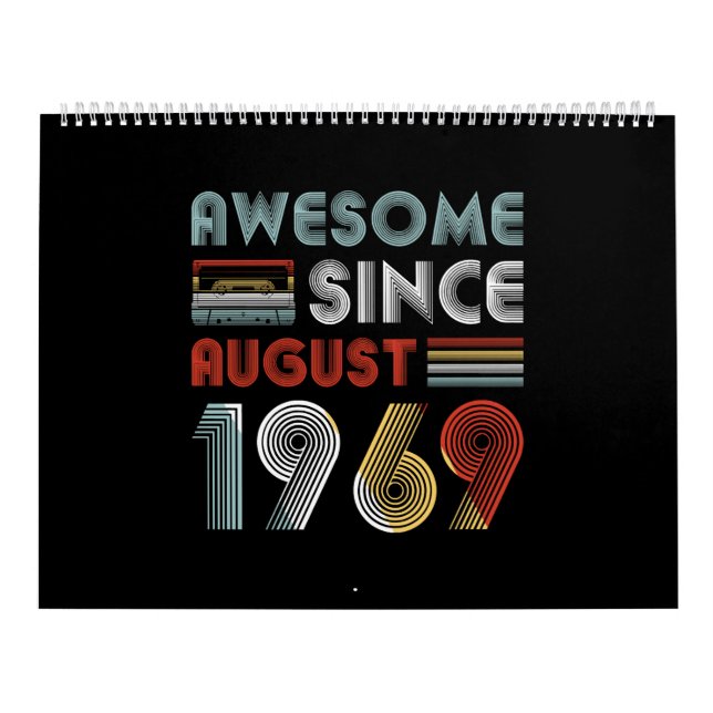 Vintag Phantastisch Seit August 1969 53. Geburtsta Kalender (Titelbild)